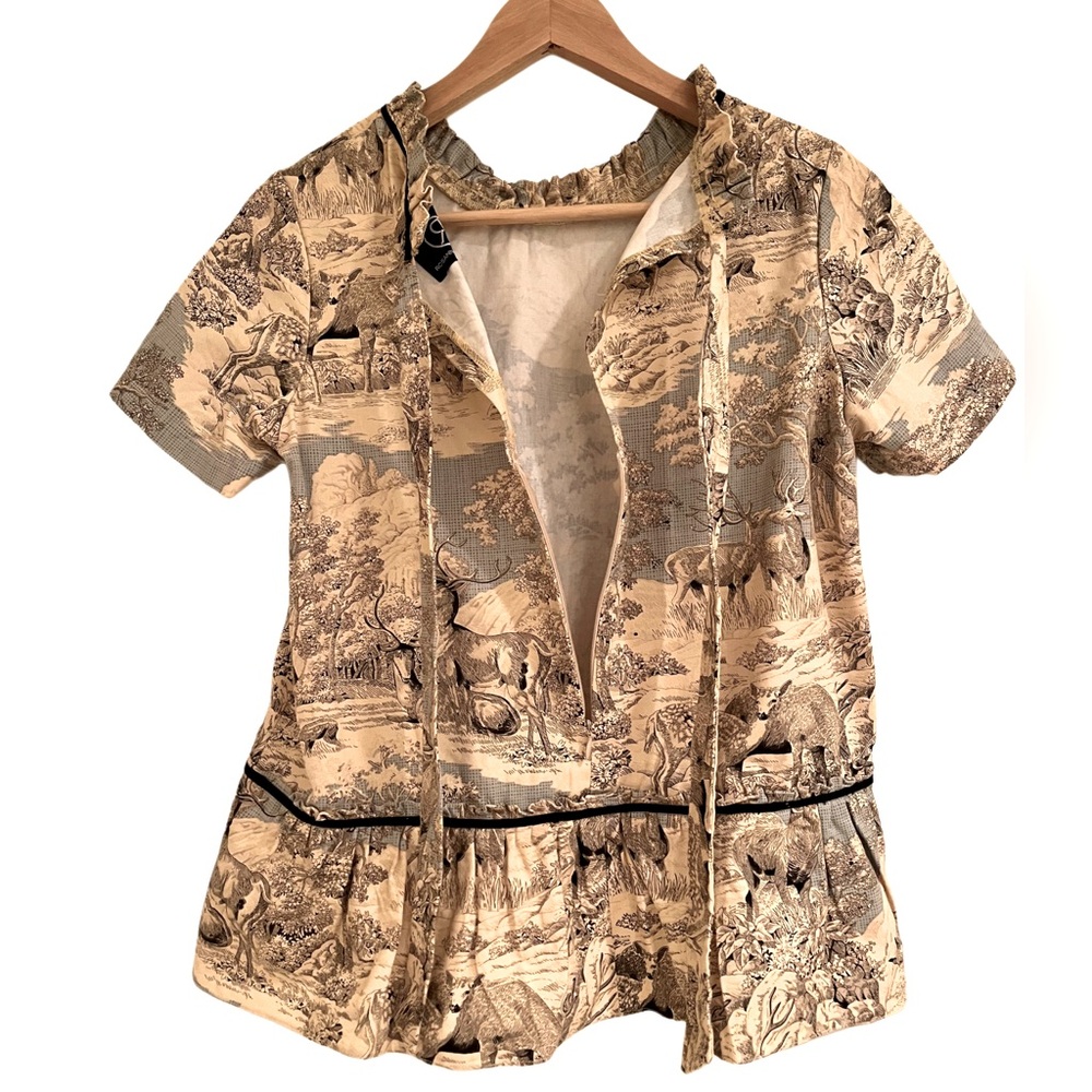 Rosanna Ocampo woodland top S - Picture 3 of 8